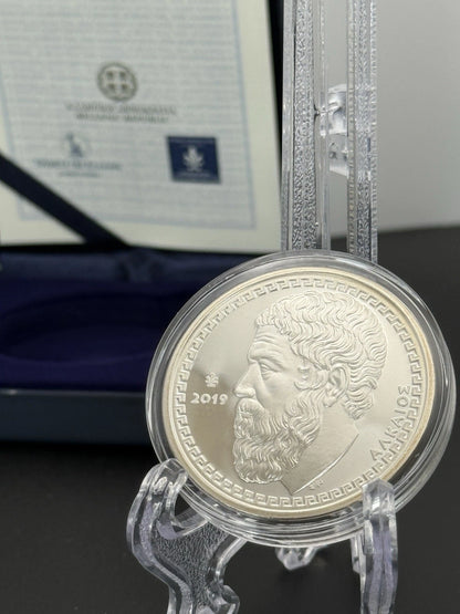 10€ Silbermünze Griechenland 2019 - Alcaeus