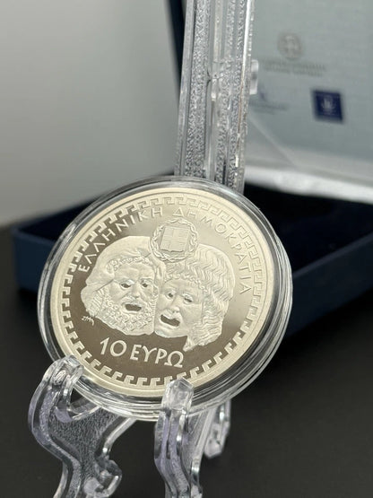 10€ Silbermünze Griechenland 2014 - Evripides
