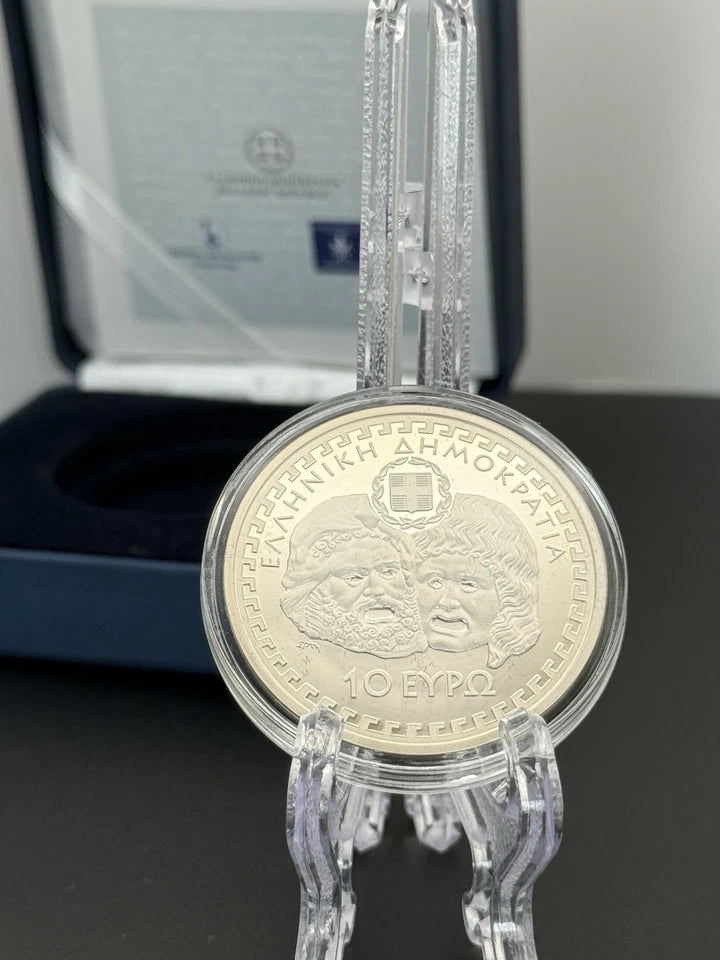10€ Silbermünze Griechenland 2014 - Evripides