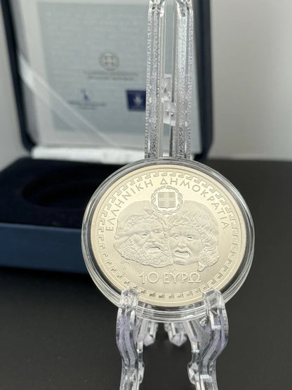 10€ Silbermünze Griechenland 2014 - Evripides