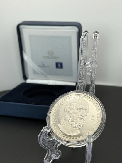 10€ Silbermünze Griechenland 2014 - Evripides